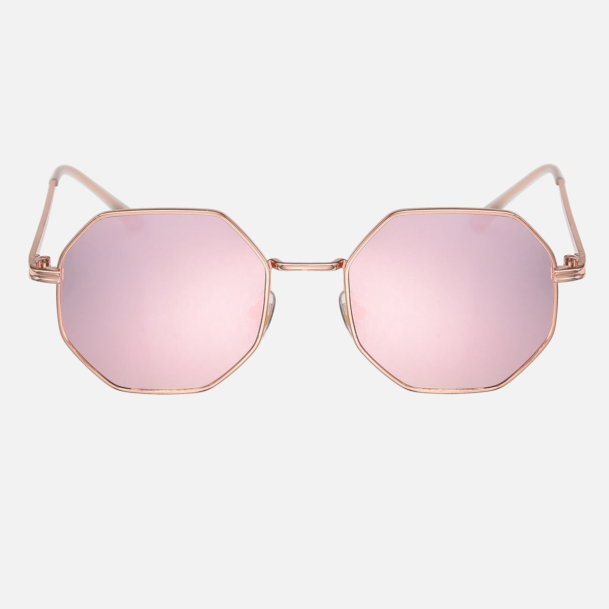 Futuristic Flat Retro Small Sunglasses For Men And Women