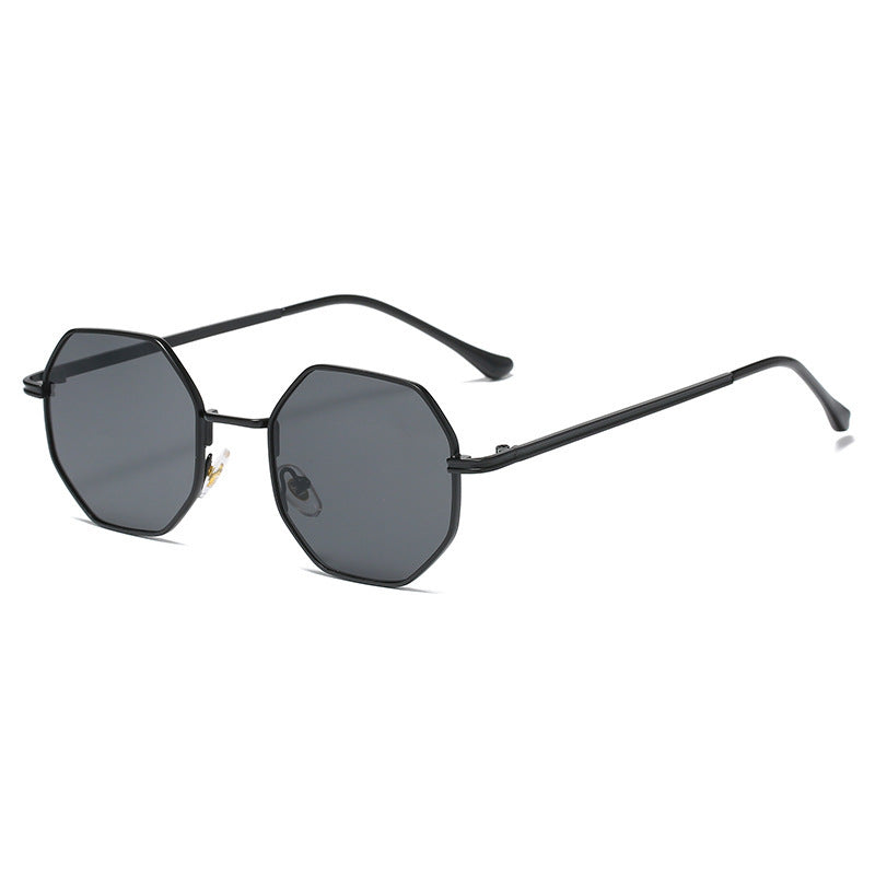 Futuristic Flat Retro Small Sunglasses For Men And Women