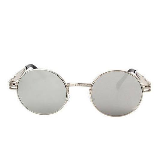 'Cleo' Small Round Classic Sunglasses for Men and Women