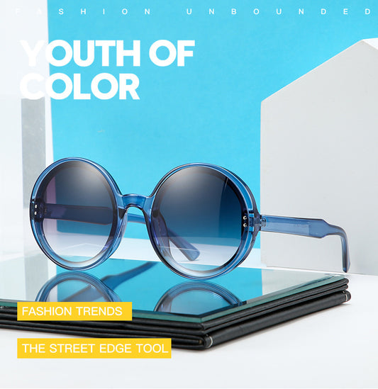 Round Frame The Youth UV400 Sunglasses for Women