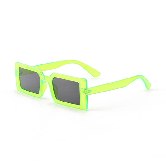 Neon Festival Square Sunglasses, Cross-border Trend Square for Women