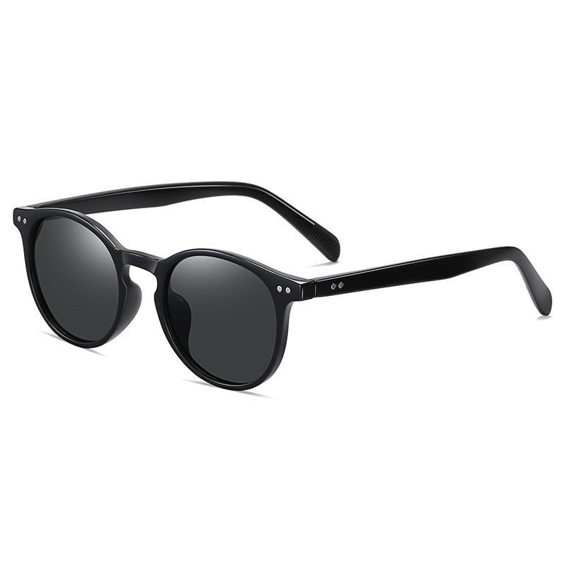 Round Frame UV400 Polarized Sunglasses for Men and Women
