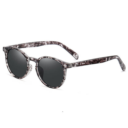 Round Frame UV400 Polarized Sunglasses for Men and Women