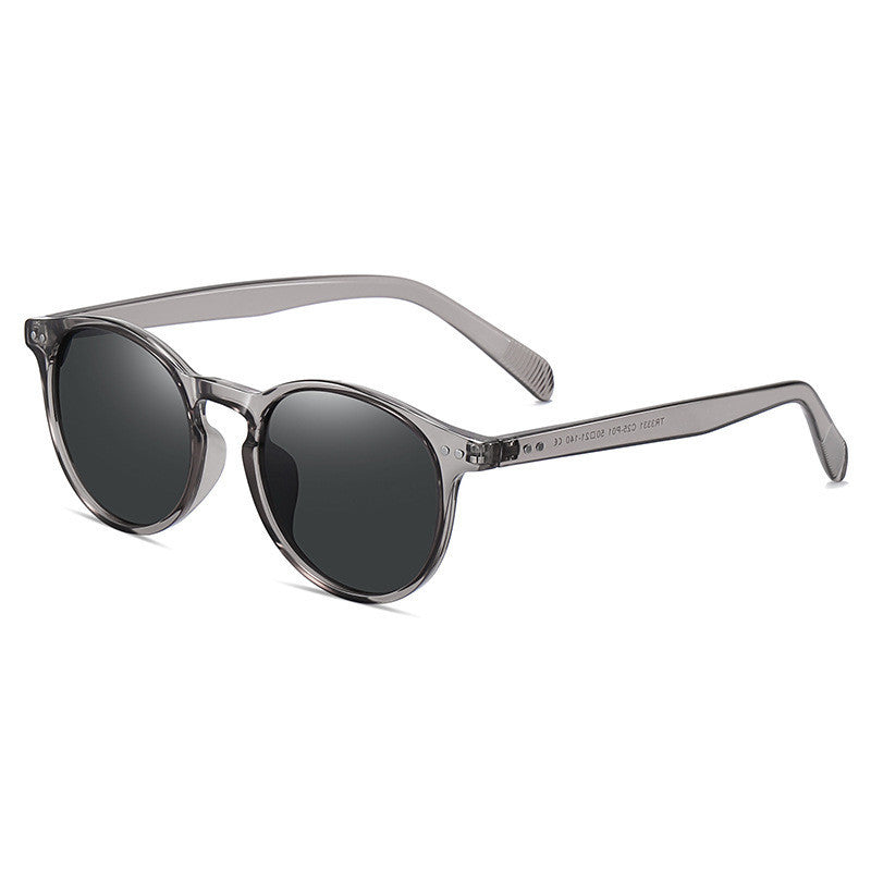 Round Frame UV400 Polarized Sunglasses for Men and Women