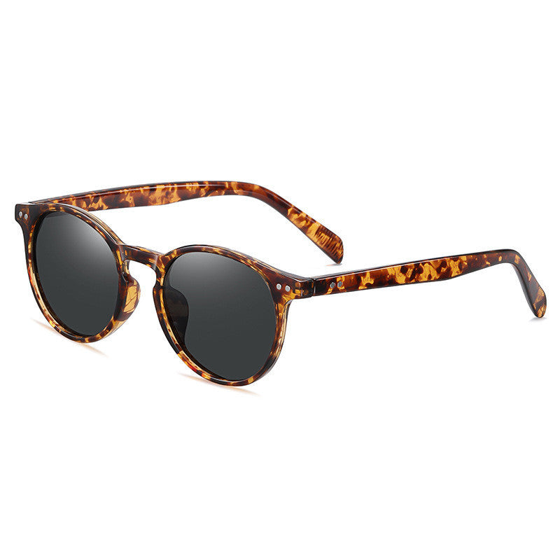 Round Frame UV400 Polarized Sunglasses for Men and Women
