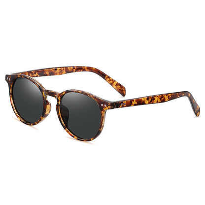 Round Frame UV400 Polarized Sunglasses for Men and Women