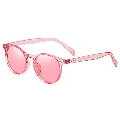 Round Frame UV400 Polarized Sunglasses for Men and Women