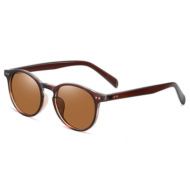 Round Frame UV400 Polarized Sunglasses for Men and Women