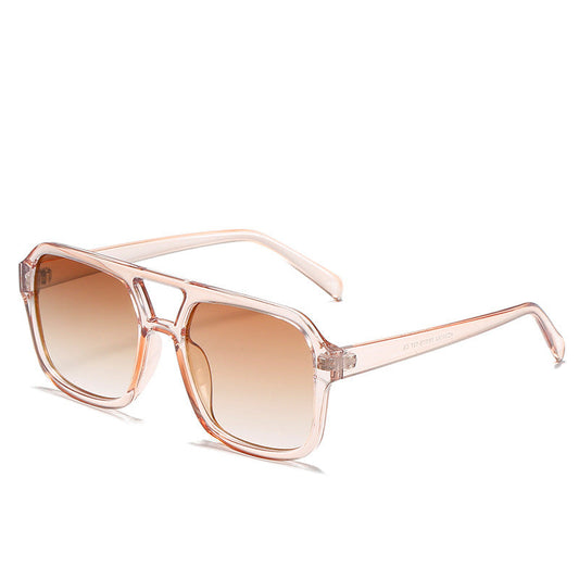 'Allegra' Elegant Square Double Beam Sunglasses for Men and Women