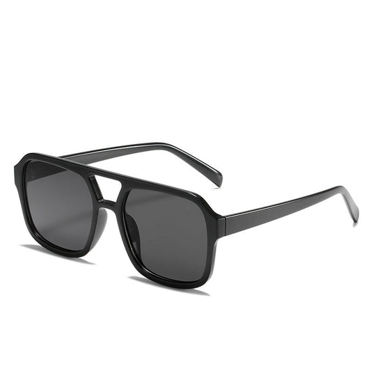 'Allegra' Elegant Square Double Beam Sunglasses for Men and Women