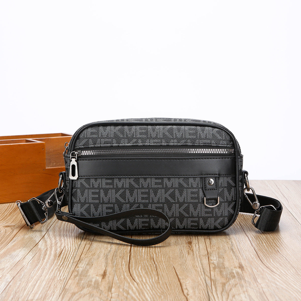 New Casual Shoulder Messenger Bag Large Capacity Men's Handheld Horizontal