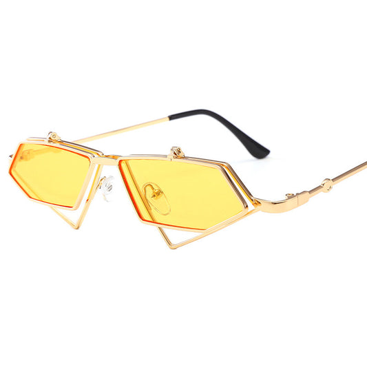 Vintage Steampunk Aerodynamic Sunglasses for Women