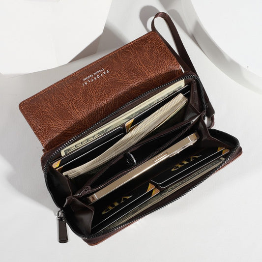 Men's Wallet PU Multiple Card Slots Casual Long