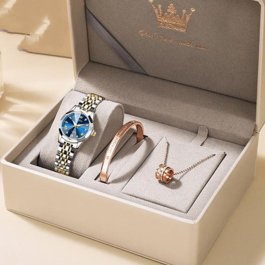 Quartz Women's Watch Gift Box
