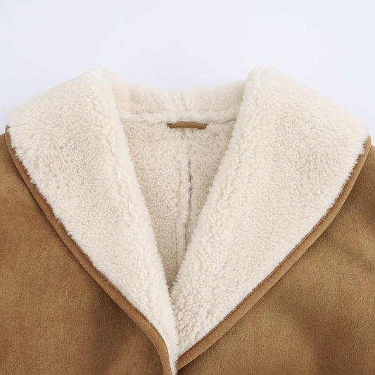 'Frenchie' Double-Sided Half-Length Overcoat, French-Inspired Design