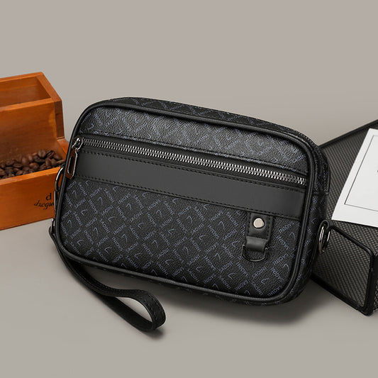 New Casual Shoulder Messenger Bag Large Capacity Men's Handheld Horizontal