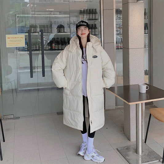'Betty' Mid-Length Overknee Thickened Cotton-Padded Coat for Women