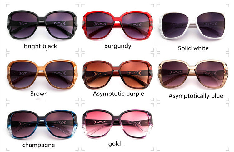 Big Frame Retro, Chic Oversized Fashion Sunglasses for Women